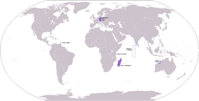 Location Confederation of the Rhine and Colonies