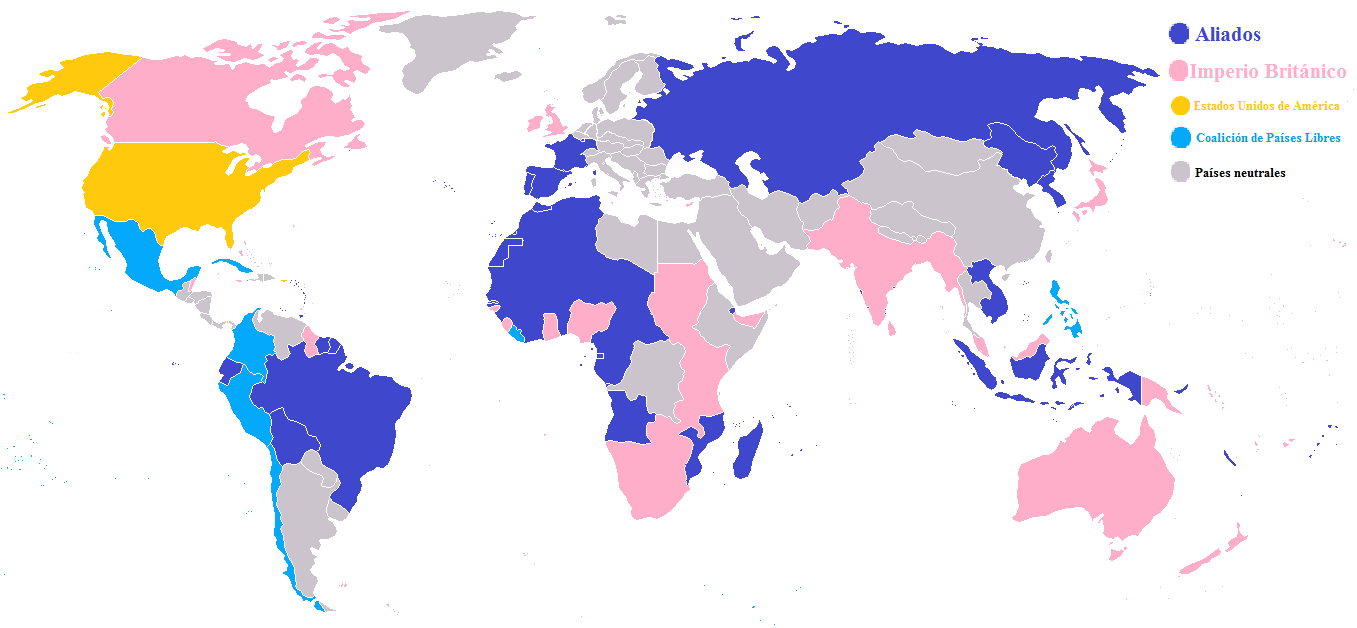 Aliados de la Segunda Guerra Mundial (GBSN) Historia