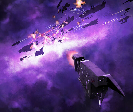 File:Space battle in purple by deepchrome-d303hv8.jpg