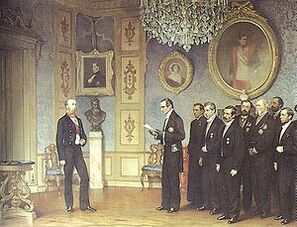 Offering of the Mexican Throne to Maximilian