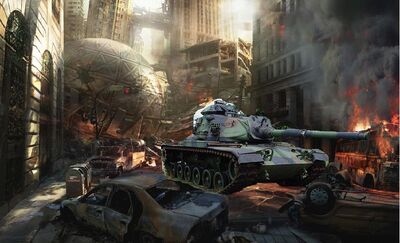 Tank rampage
