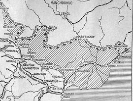 Tanggu Truce Map