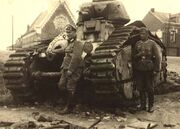CharB1bis destroyed