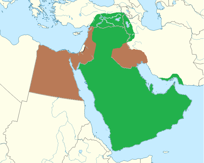 Middle East Map(Act of Ambition)