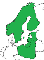 Baltic League Map