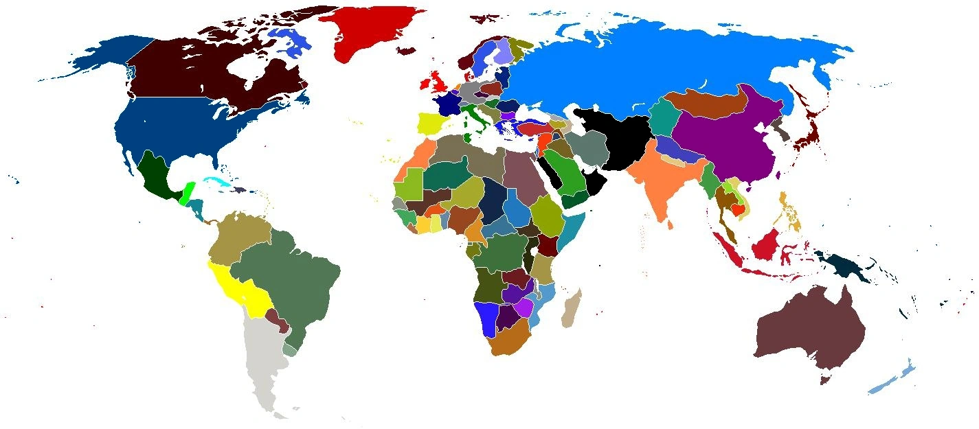 Alternative World Map Alternative World Map
