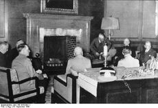 Munich Conference 29.9.1938 - meeting in Hitler's study
