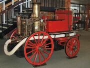 Steam-powered fire engine