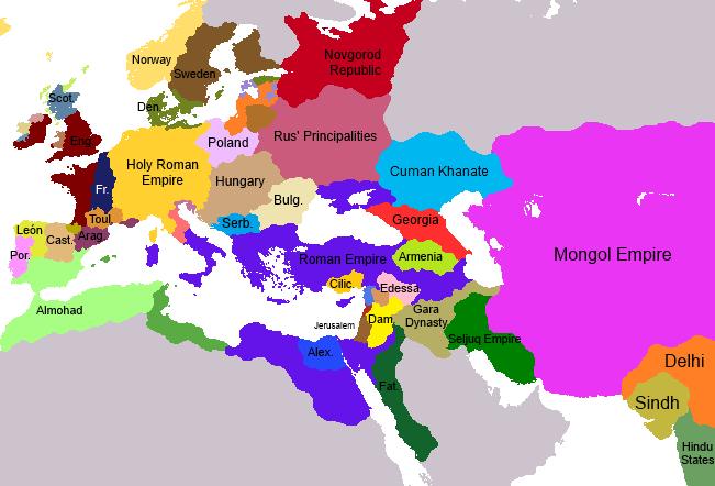 Map europe