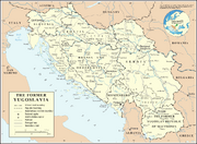 Former Yugoslavia Map