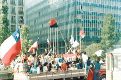 Celebración Triunfo del NO