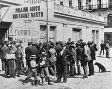 Polling Booth 1894