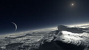 Pluto landscape