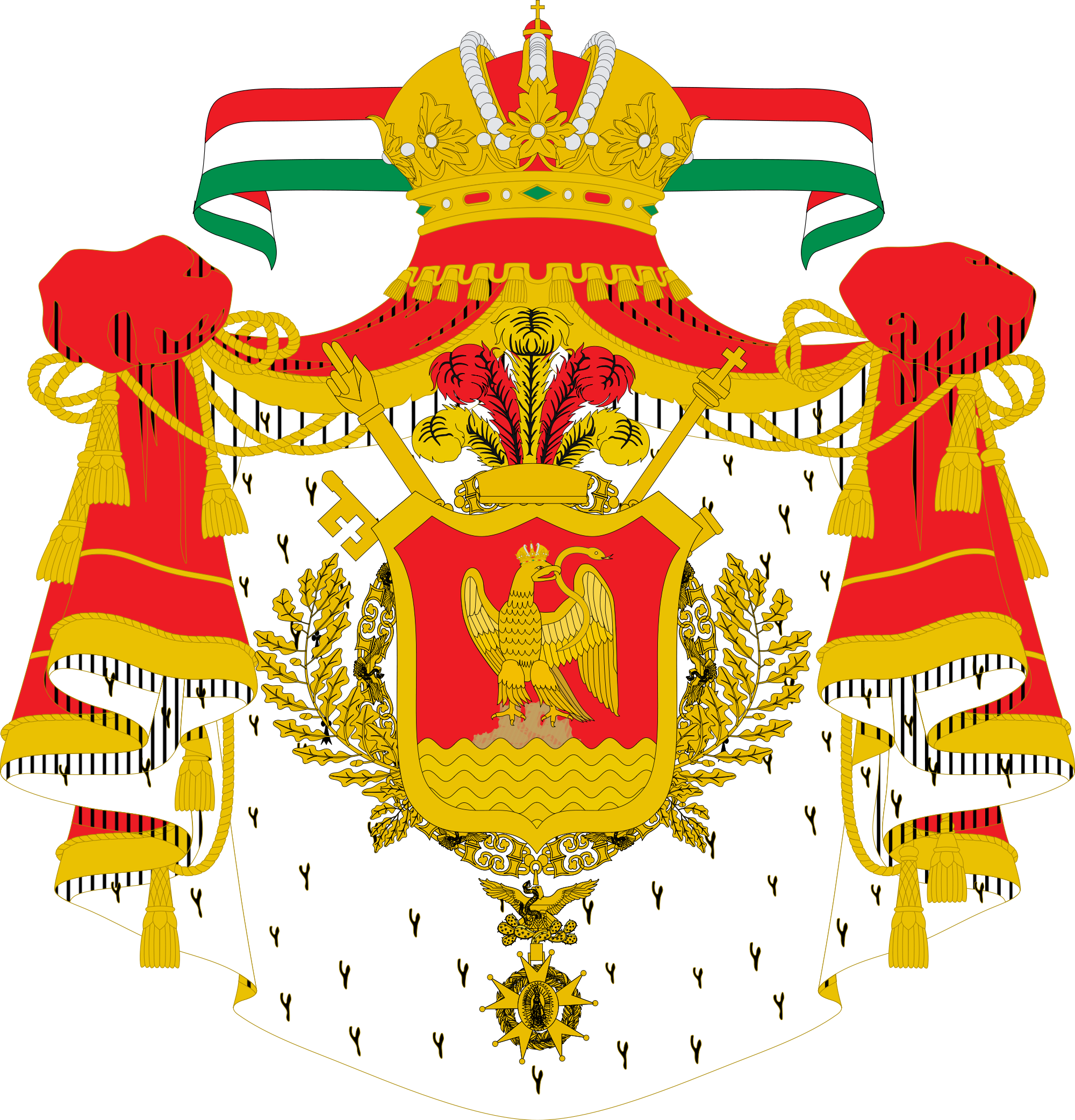 Image Coat Of Arms Of Mexico 1821 To 1823png Alternative History