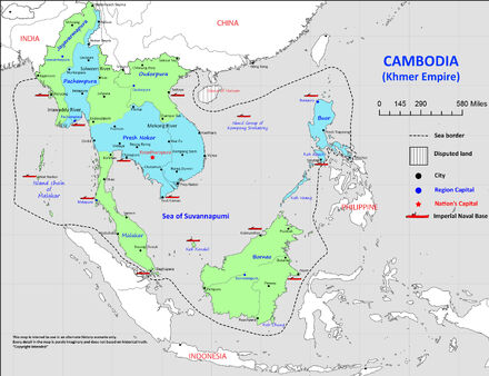 Map of Cambodia