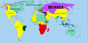1826 ended map