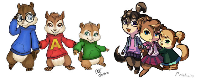 File:Chipmunk drawings 1.jpg