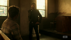 Jesse hallucinates Eugene