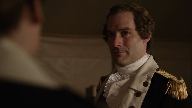 File:George Washington discusses the Culper Ring with Benjamin Tallmadge and Caleb Brewster – Turn - Washington's Spies.jpg