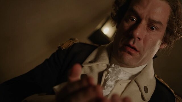 File:George Washington after having a hallucination of his teeth falling out – Turn - Washington's Spies.jpg
