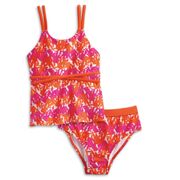 BrightSplashyTankini kids