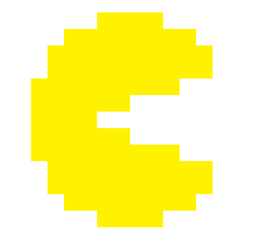 Pac Man Sprites No Background