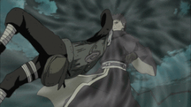 Obito y Kakashi absorbidos con el Kamui.gif