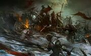 Goblins fight