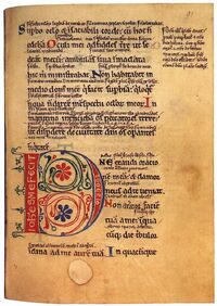 12th-century painters - Psalter with the Gloss - WGA15733
