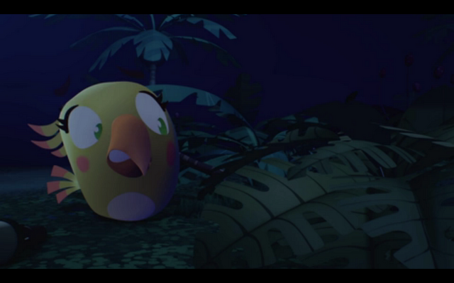 File:Poppy Investigating a bush.png