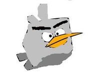 Grey Ice Bird