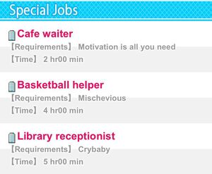 Special Jobs
