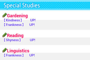 Special studies