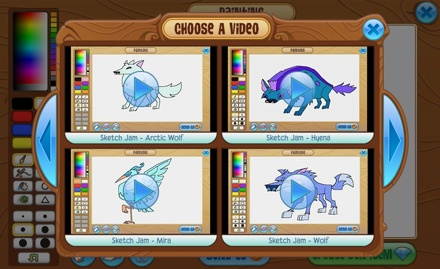 Painting Animal Jam Wiki FANDOM powered by Wikia