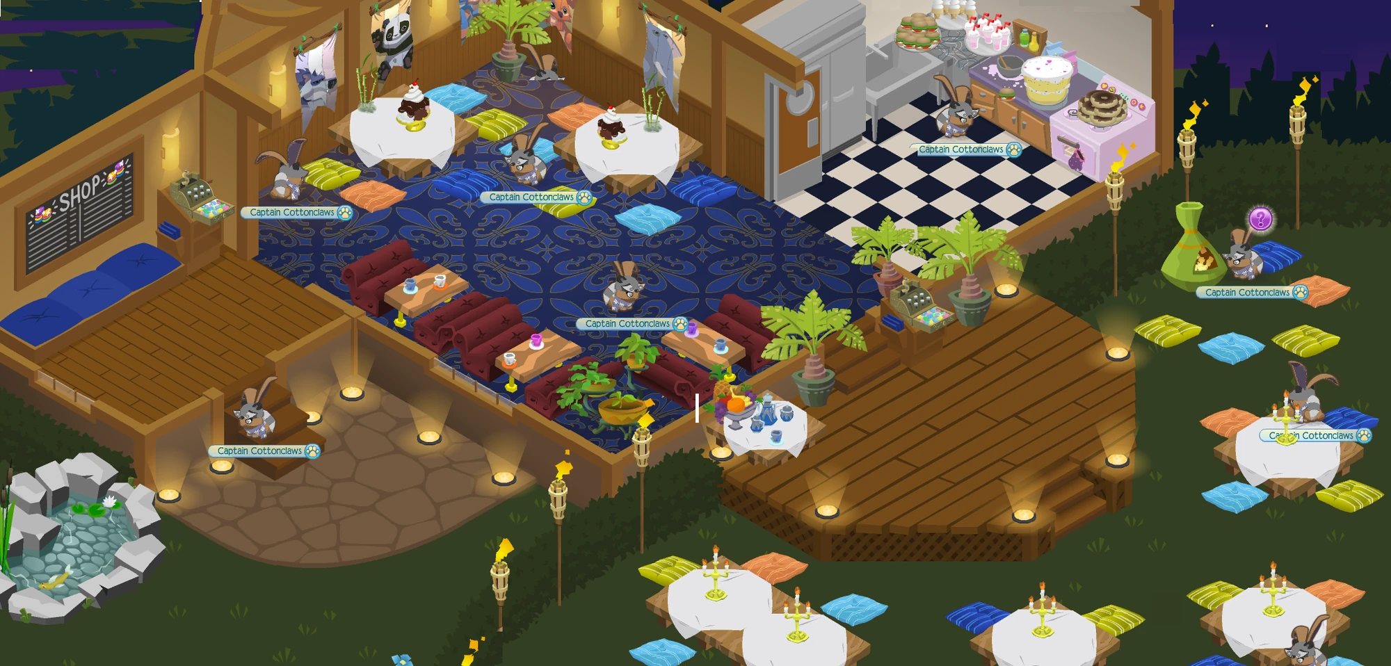 Dinner Party Animal Jam Wiki FANDOM powered by Wikia