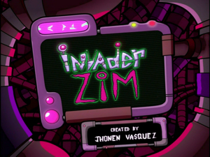 Invader Zim title card