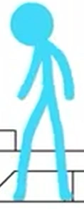 Image - Blue Stick Figure.png | Animator vs. Animation Wiki | FANDOM