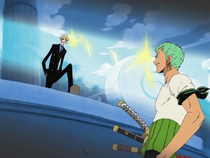 Zoro and Sanji