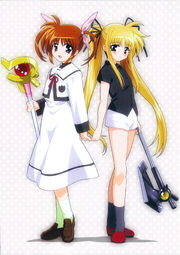Nanoha and Fate