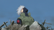 Kakashi falls