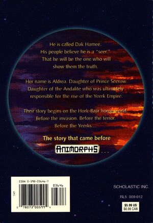 Hork bajir chronicles paperback back cover
