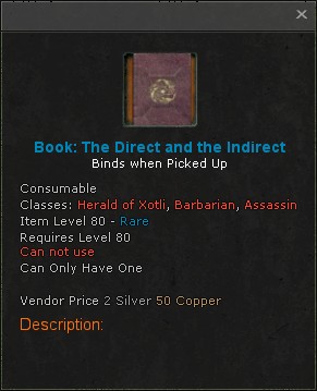 Book the direct and the indirect
