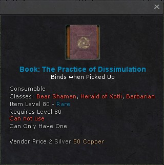 Book the practice of dissimulation