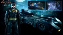 Batman89 suit-batmobile skin pack