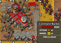 Army attack Command Bunker