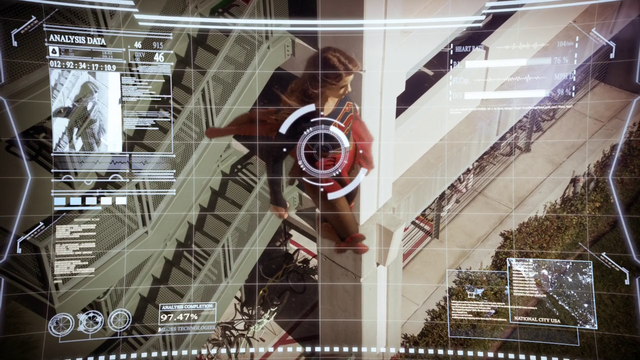 File:The drone analyzing Supergirl.png