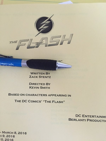 File:The Flash script title page - The Runaway Dinosaur.png