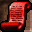 Scarlet Red Letter Icon