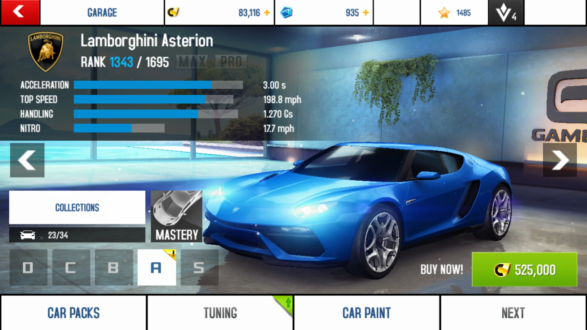 Lamborghini Asterion\Performance Stats | Asphalt Wiki ...