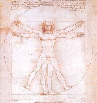 Renaissance--haute--Leonard-de-Vinci-vitruve